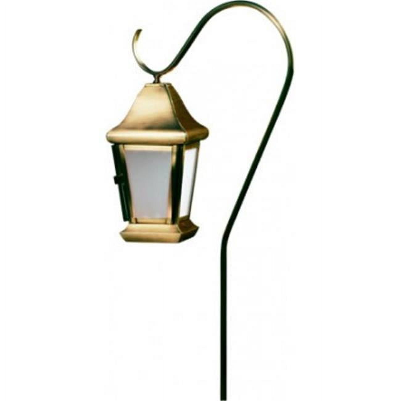 12V JC Hanging Lantern Path Light - Antique Brass