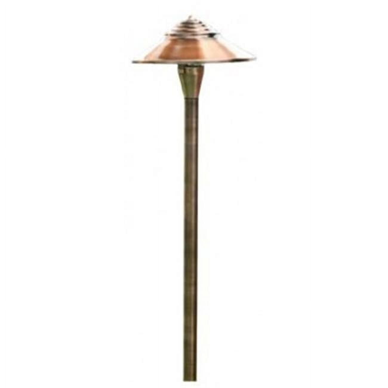 12V JC Path Light - Antique Brass