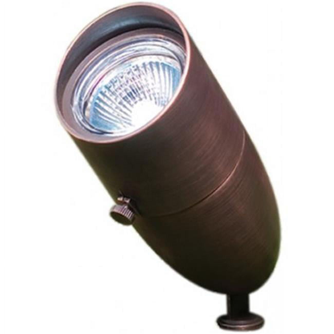 12V MR16 Cast Brass Small Spot Light - Antique Bronze
