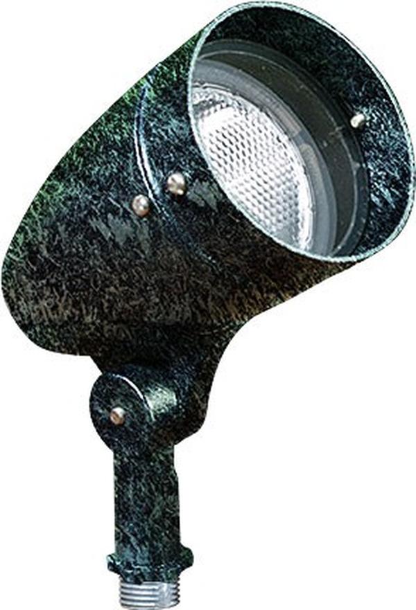 DPR21-L7-27K-VG 120V E26 LED 7W 27K Powder Coated Cast Aluminium Spot Light, Verde Green