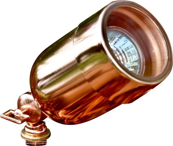 LV29-L5-27K-CP 12V 2-Pin LED 5W 27K Brass Spot Light, Copper