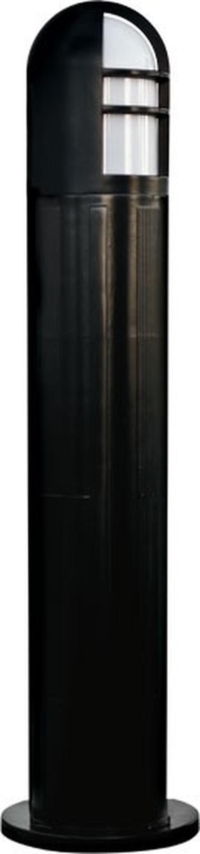 Picture of Dabmar Lighting D130-L9-40K-B 120V GU24 LED 9W 40K Fiberglass Open Half Cage Bollard Light&#44; Black