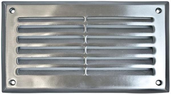 Picture of Dabmar Lighting DSL1000-L12-50K-SS304 120V-277V G24 LED 12W 50K 304 Stainless Steel Louvred Step Light