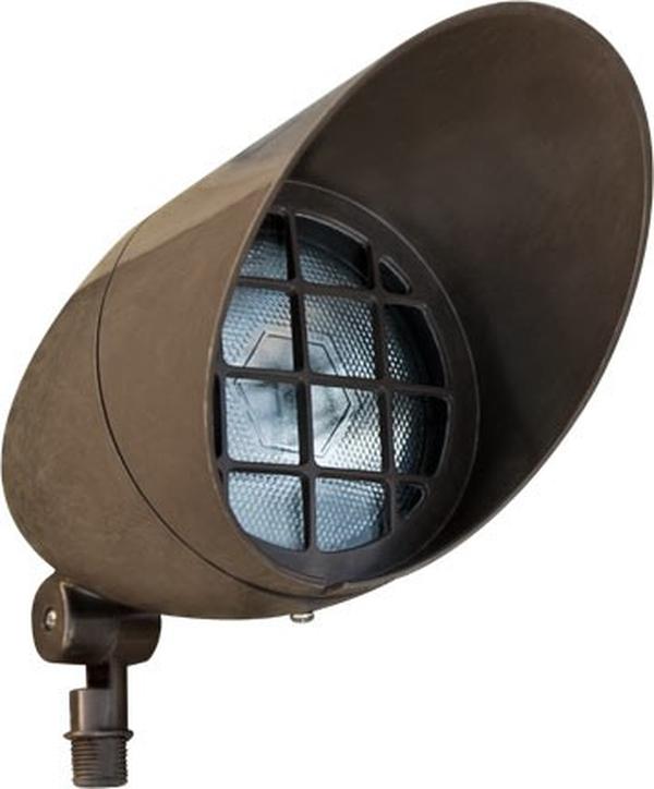 LED 12W RGBW Fiberglass Spot Light - Bronze - 120V