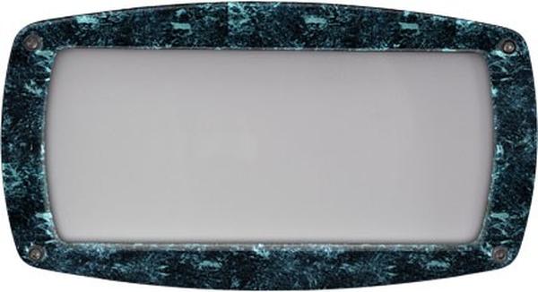 DSL1016-L7-30K-VG 85V-265V G24 LED 7W 30K Cast Aluminium Open Face Step Light, Verde Green