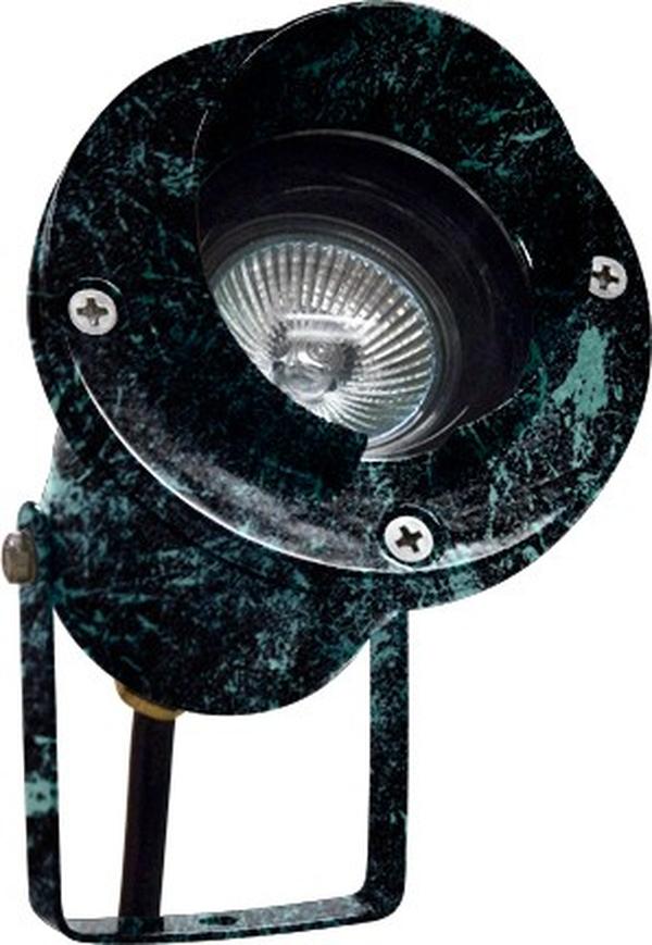 12V LED Spot Light - Verde Green - 7W - Durable Cast Aluminum