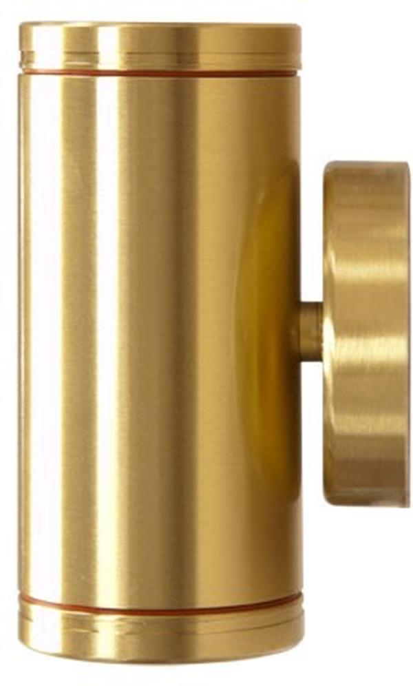 LV65-L10-27K-BS 12V 2-Pin LED 2X 5W 27K Brass Up Down Step Light, Brass