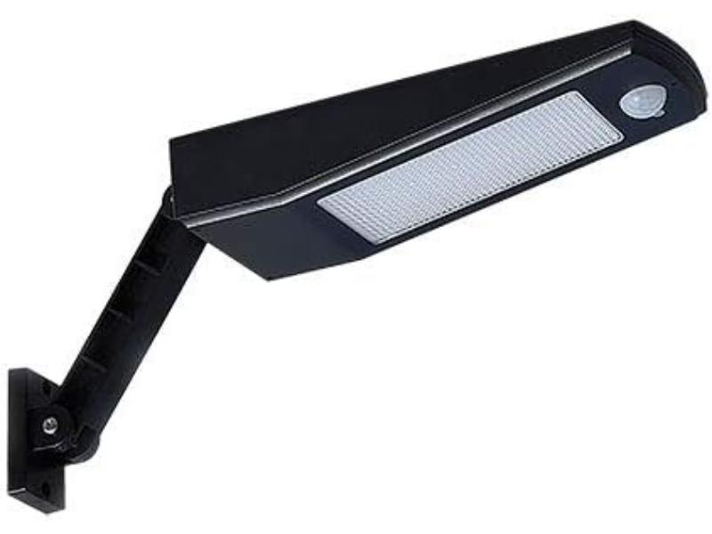 DW-LED-SOLAR-01 6.8W G48 LED 4000K Black Solar Wall Light Fixture