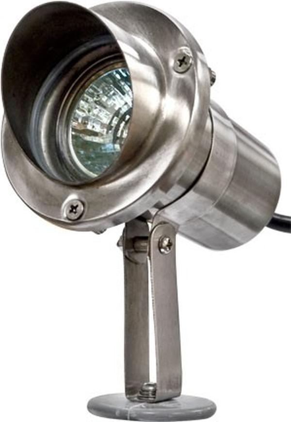 LV11-SS304 12V 2-Pin Hood 304 Stainless Steel Spot Light