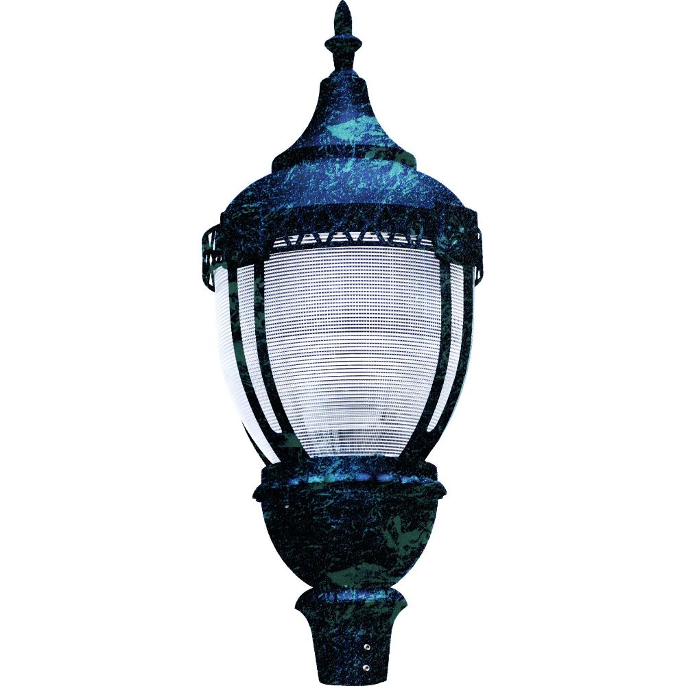 GM910-L80-40K-VG 120V-277V E39 LED 80W 40K Cast Aluminium Post Light Top Fixture, Verde Green
