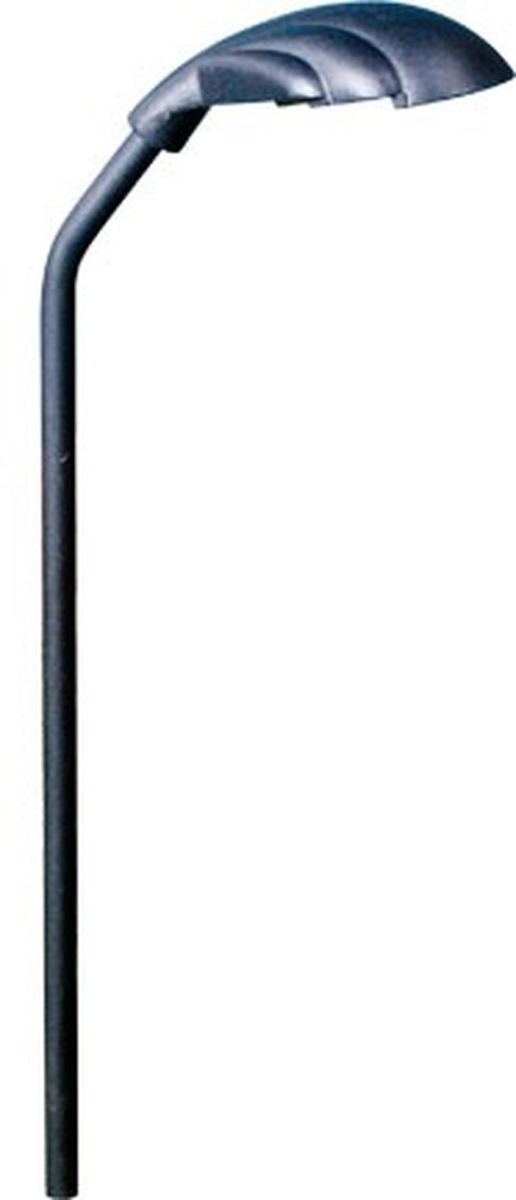 LV212-L3-30K-B 12V Bayonet LED 3W 30K Powder Coated Cast Aluminium Shell Path Light, Black