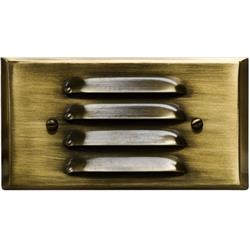 Picture of Dabmar Lighting LV613-ABZ Brass Recessed Brick, Step & Wall Light, Antique Bronze - 3 x 5.63 x 2.88 in.