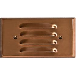 Picture of Dabmar Lighting LV613-CP Brass Recessed Brick, Step & Wall Light, Copper - 3 x 5.63 x 2.88 in.