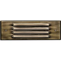 Picture of Dabmar Lighting LV615-ABS Brass Recessed Brick, Step & Wall Light, Antique Brass - 3 x 9.38 x 2.63 in.