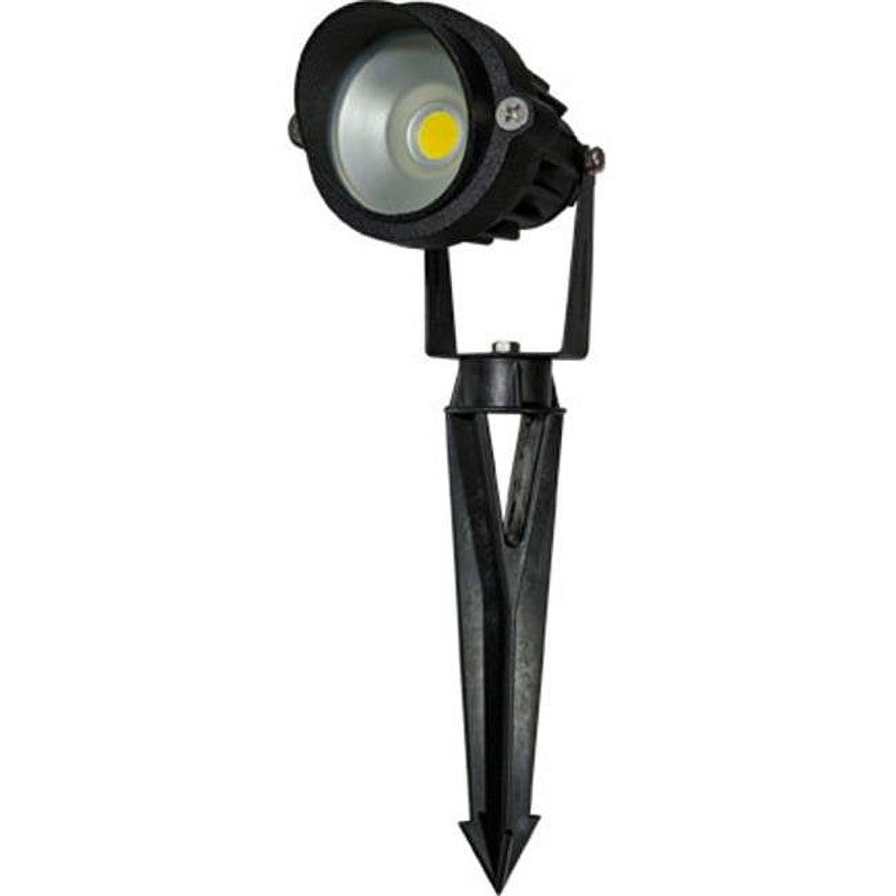LV-LED120-30K-B Directional Spot Light - 6W Chip-On-Board 12V, Black - in.