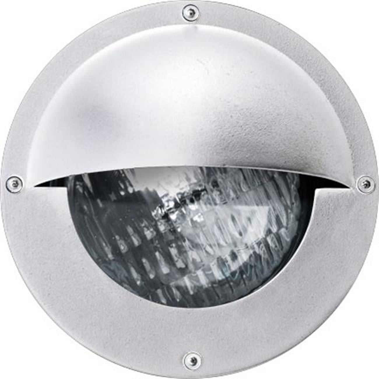 Picture of Dabmar Lighting LV609-W Cast Aluminum Recessed Brick, Step & Wall Light with Eyelid, White - 6.06 x 6.06 x 6.25 in.