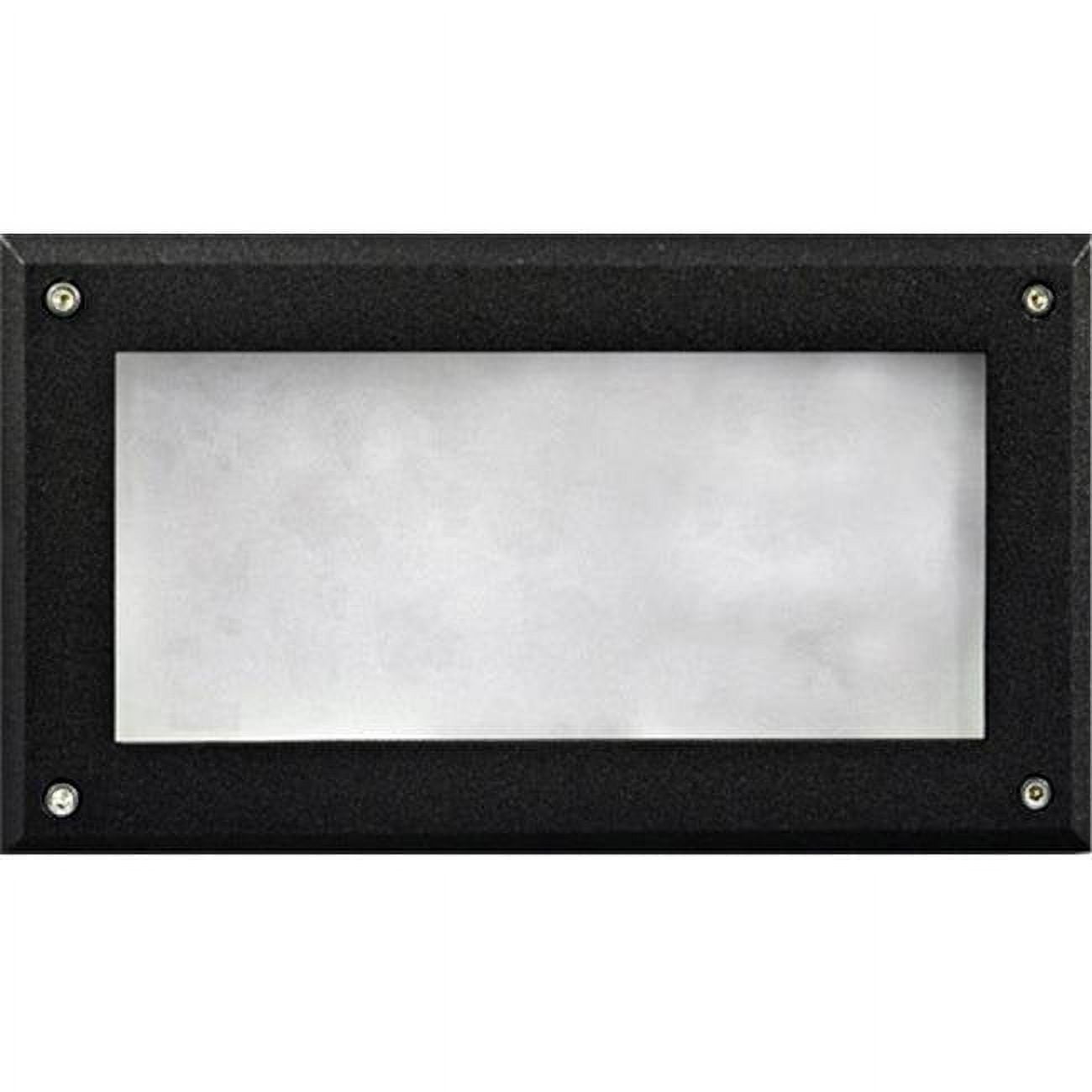 Picture of Dabmar Lighting DSL1001-B Recessed Open Face Brick, Step & Wall Light, Black - 5 x 8.90 x 3.15 in.