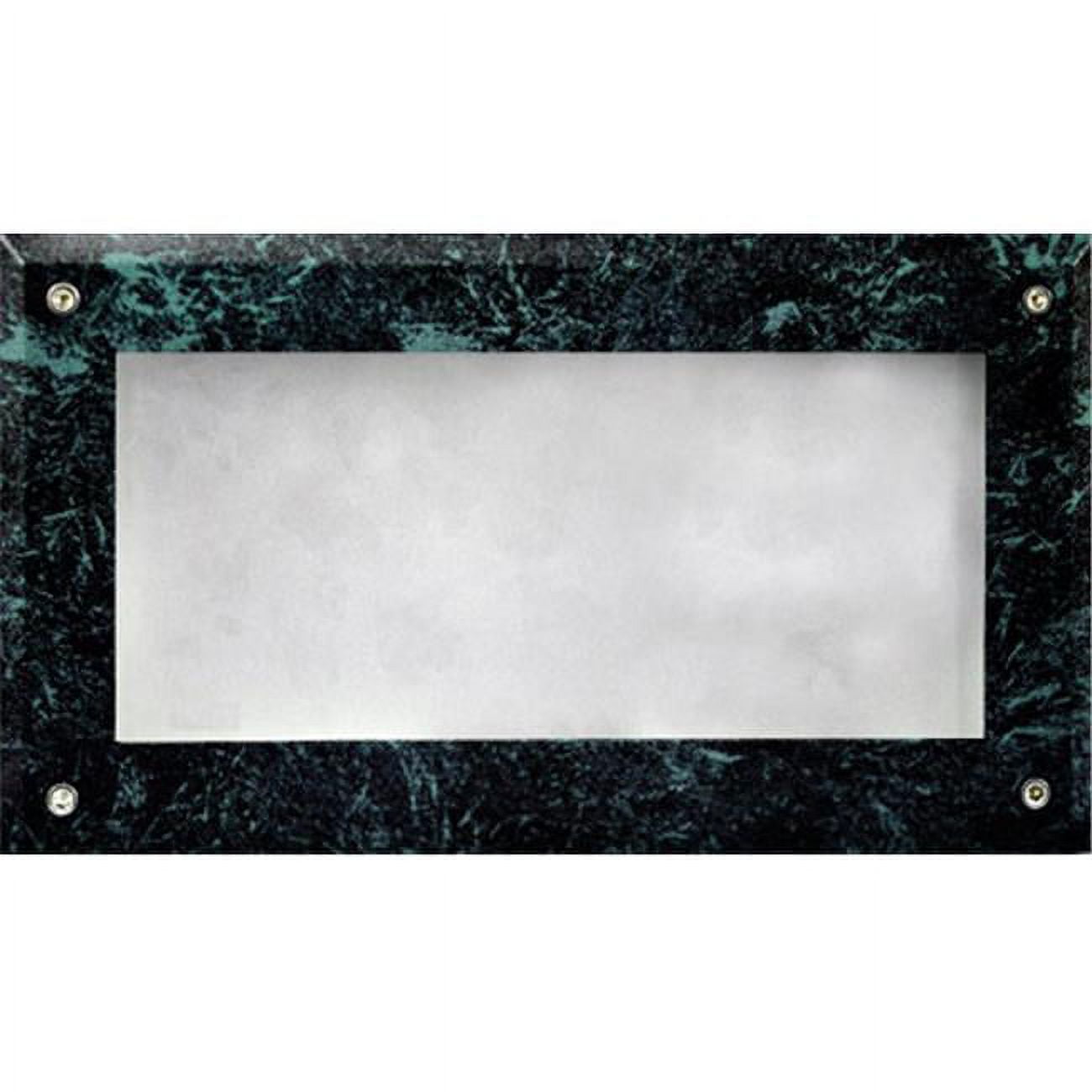 Picture of Dabmar Lighting DSL1001-VG Recessed Open Face Brick, Step & Wall Light, Verde Green - 5 x 8.90 x 3.15 in.