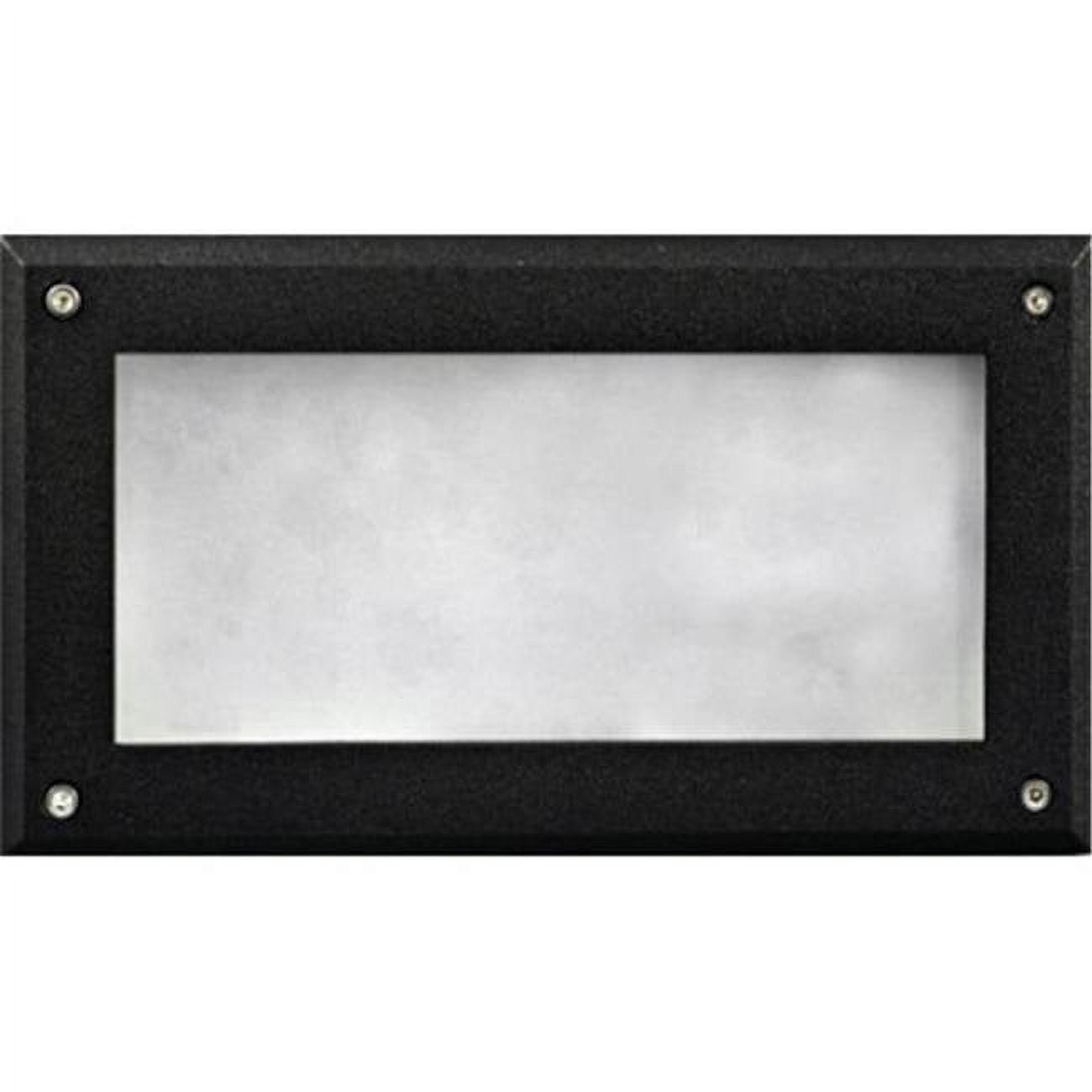 Picture of Dabmar Lighting DSL1013-B Recessed Open Face Brick, Step & Wall Light, Black - 5 x 8.90 x 3.15 in.