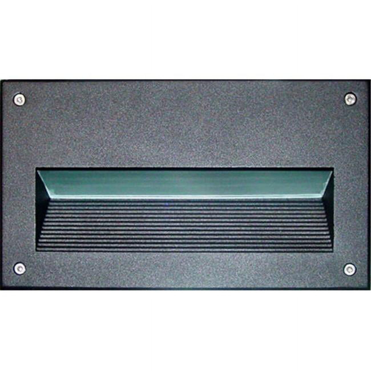 Picture of Dabmar Lighting DSL1003-B Recessed Brick, Step & Wall Light, Black - 4.95 x 8.80 x 2.90 in.