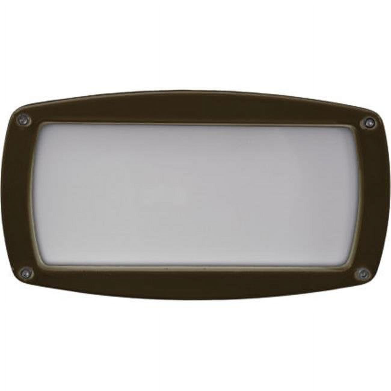 Picture of Dabmar Lighting DSL1016-BZ Recessed Open Face Brick, Step & Wall Light, Bronze - 5 x 9 x 3.90 in.