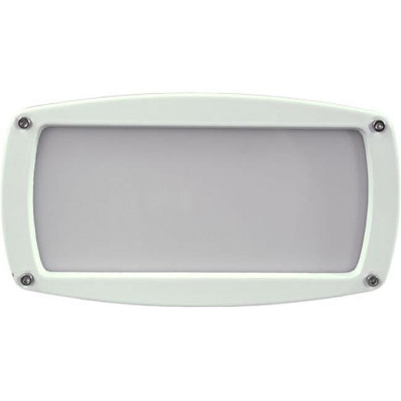 Picture of Dabmar Lighting DSL1016-W Recessed Open Face Brick, Step & Wall Light, White - 5 x 9 x 3.90 in.