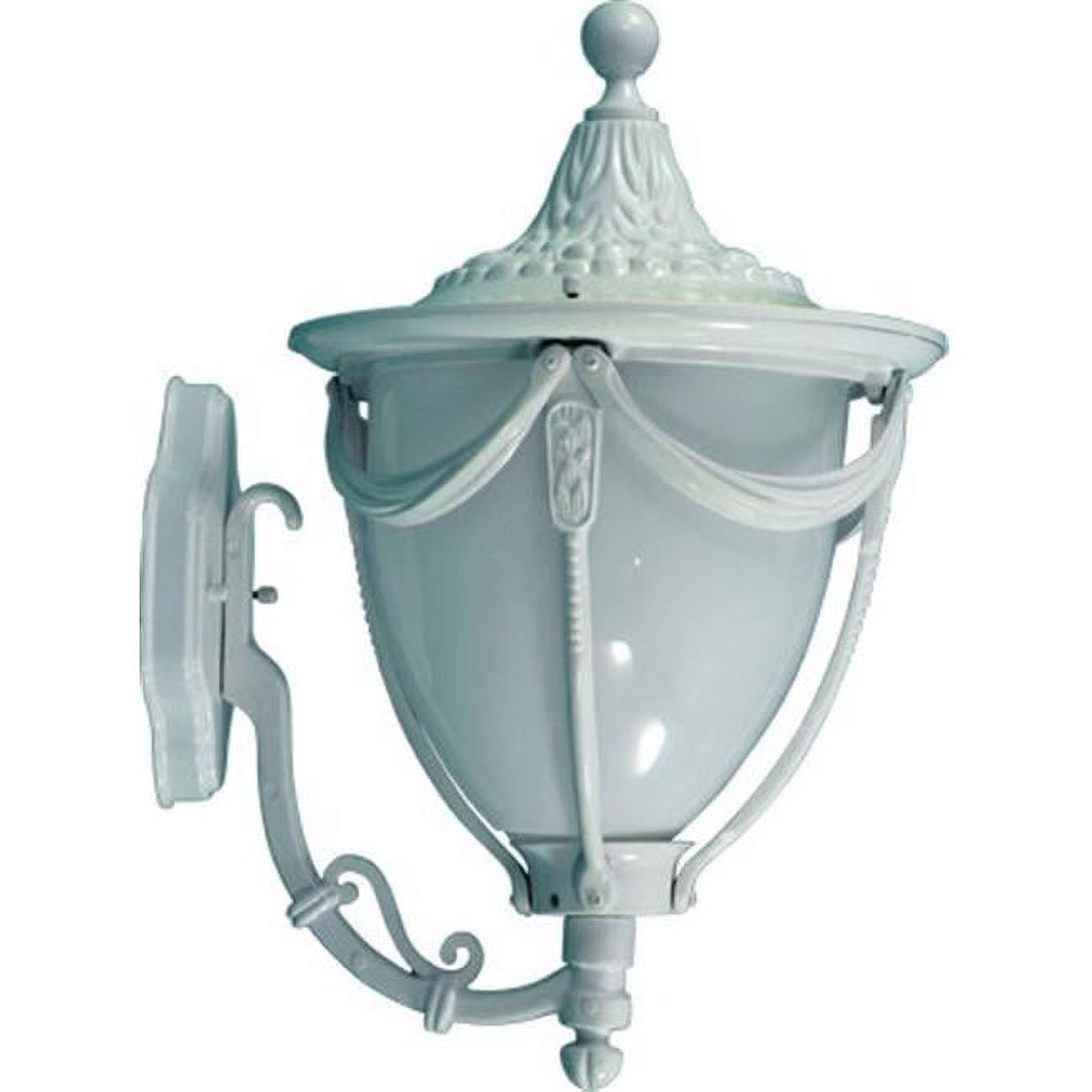 Picture of Dabmar Lighting GM485-W Powder Coated Cast Aluminum Wall Light Fixture, White - 18 x 11.06 x 13.06 in.