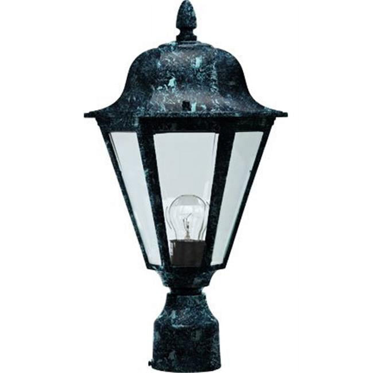 Picture of Dabmar Lighting GM132-VG Powder Coated Cast Aluminum Post Top Light Fixture, Verde Green - 17.75 x 9.94 x 9.94 in.