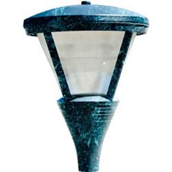 Picture of Dabmar Lighting GM583-VG Powder Coated Cast Aluminum Architectural Post Top Light Fixture, Verde Green - 34.50 x 25.25 x 25.25 in.