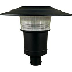 Picture of Dabmar Lighting GM650-B-MT Powder Coated Cast Aluminum Architectural Post Top Light Fixture, Black - 19.50 x 23.13 x 23.13 in.