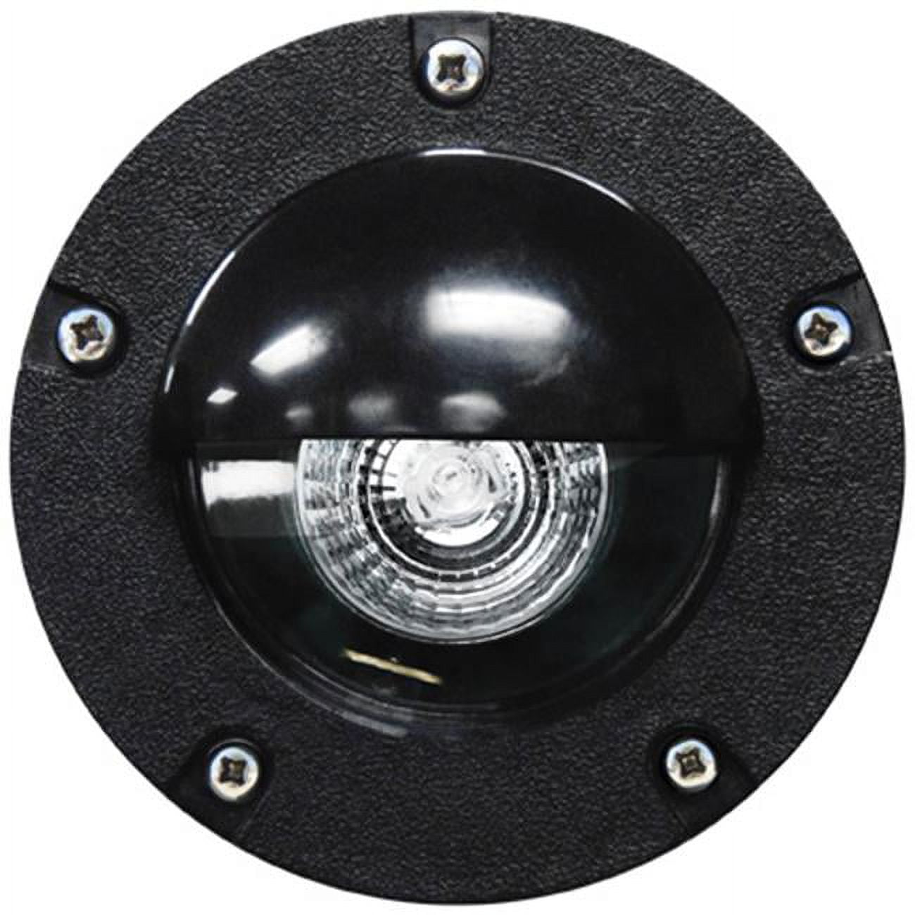 Picture of Dabmar Lighting LV344-B 35W 12V Polybutylene Terephthalate Adjustable In-Ground Well Light with Eyelid, Black