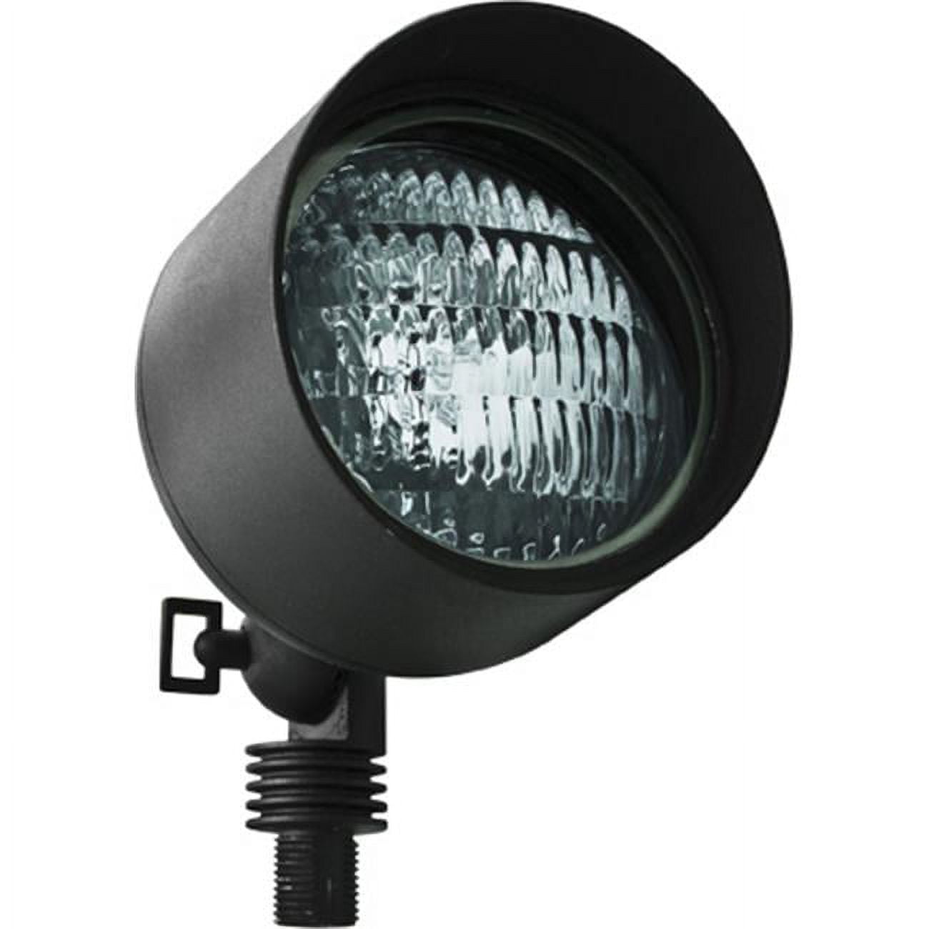 50W 12V Cast Aluminum Directional Spot Light with Hood, Black