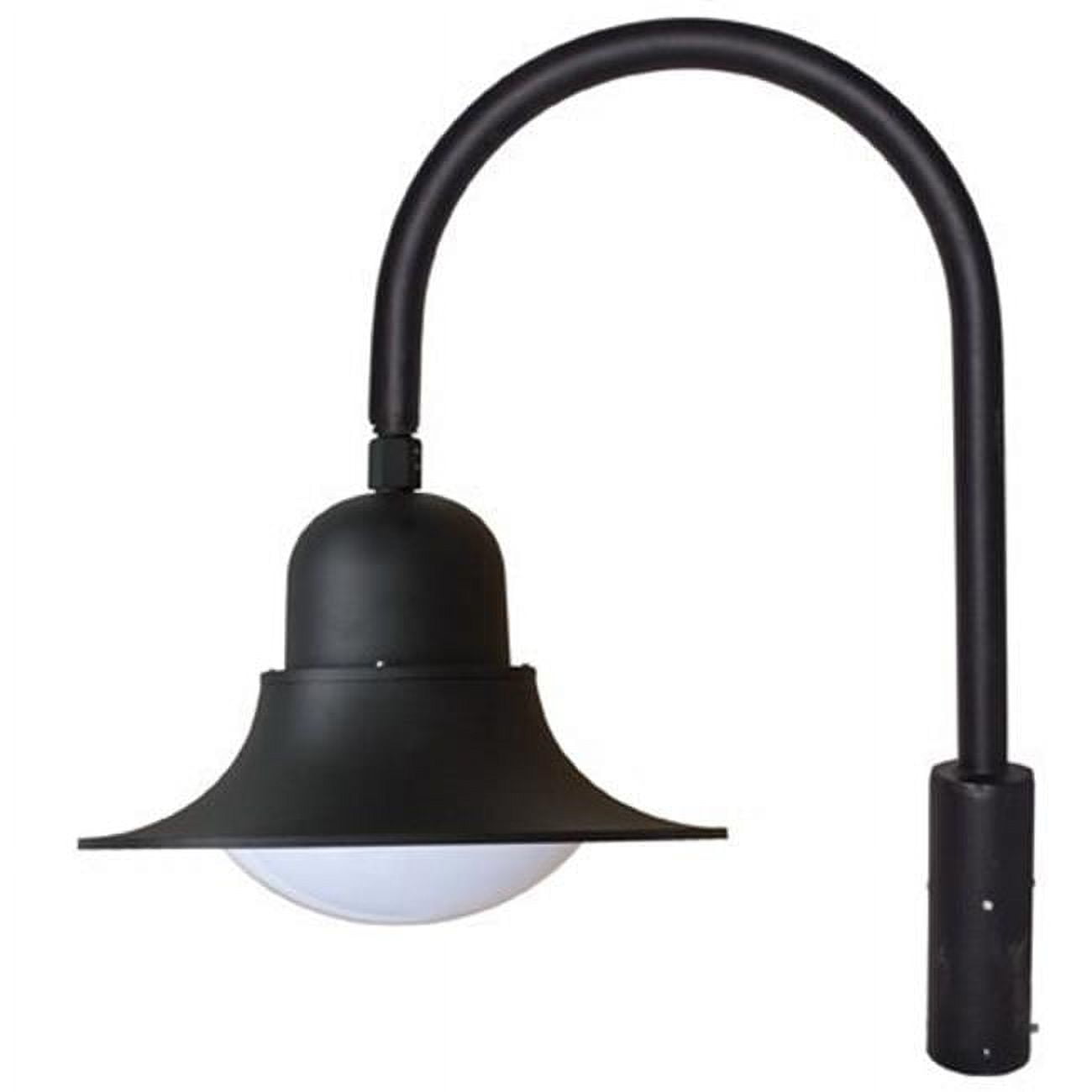 Picture of Dabmar Lighting GM613-B-MT 50W Powder Coated Cast Aluminum Post Top Light Fixture with High Pressure Sodium Lamp, Black - 35.50 x 22 x 30.92 in.