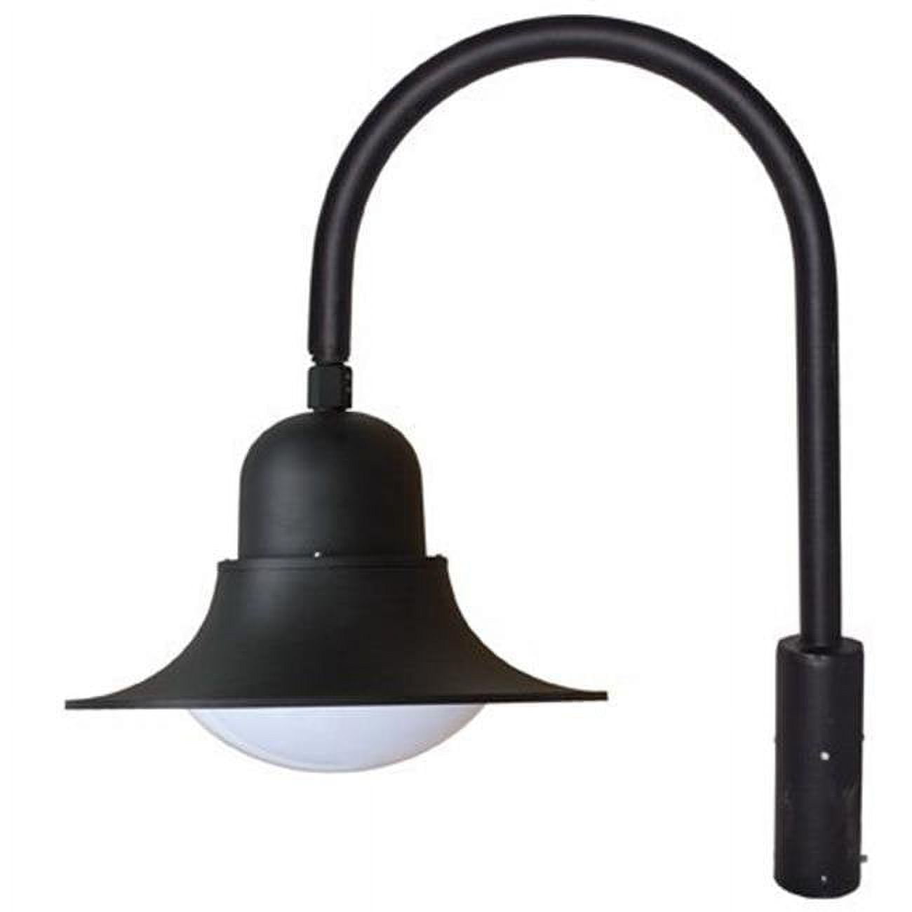 Picture of Dabmar Lighting GM615-B 35W 120V Powder Coated Cast Aluminum Post Top Light Fixture with Metal Halide Lamp, Black - 35.50 x 22 x 30.92 in.