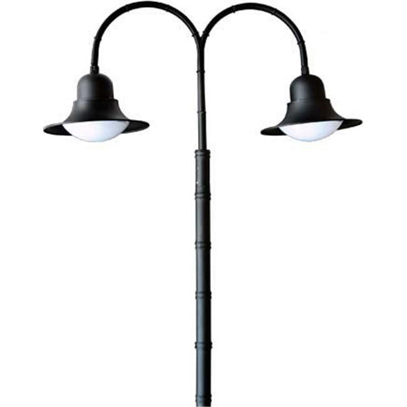 Picture of Dabmar Lighting GM624-VG-MT 70W Powder Coated Cast Aluminum Post Top Light Fixture with 2x High Pressure Sodium Lamp, Verde Green