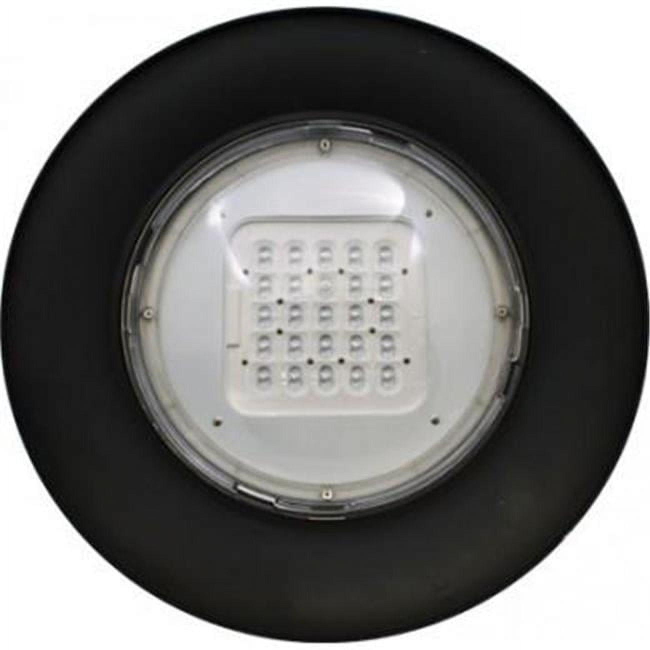 Picture of Dabmar Lighting GM601-B 60W 120V-277V Powder Coated Cast Aluminum Post Top LED Light Fixture, Black