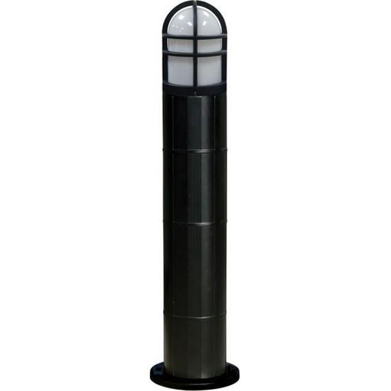Picture of Dabmar Lighting D113-B 70W 120V Fiberglass Bollard with Metal Halide Lamp&#44; Black - 42 x 10.25 x 10.25 in.