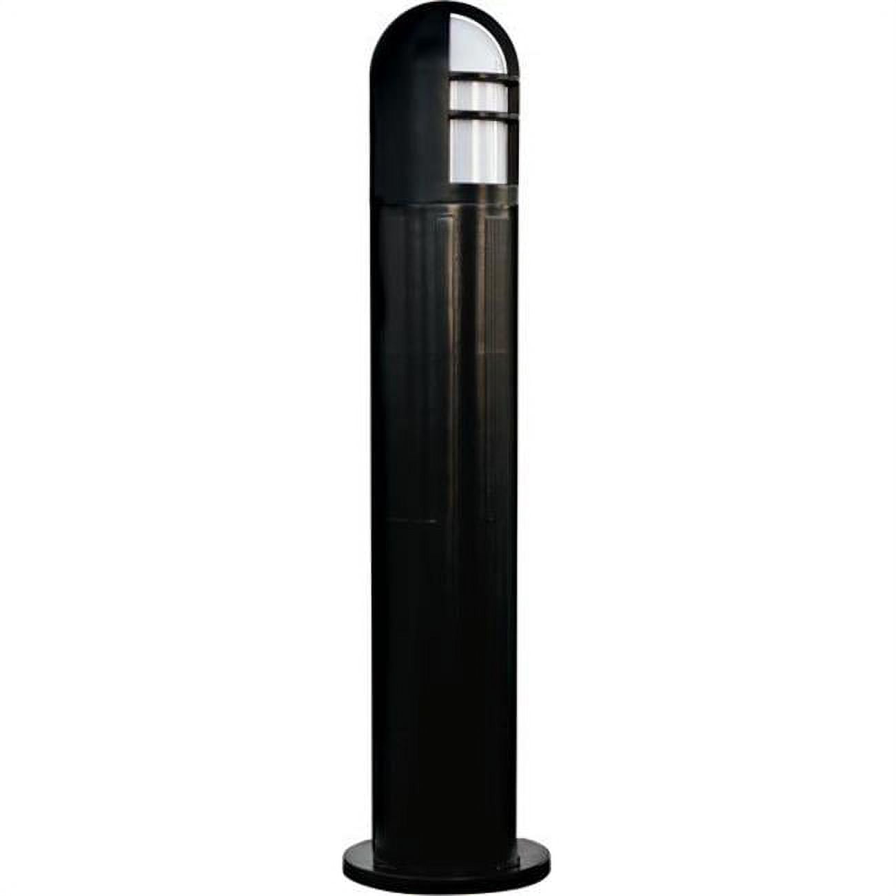 Picture of Dabmar Lighting D133-50-B 50W 120V Fiberglass Bollard with Metal Halide Lamp&#44; Black - 41.68 x 10.22 x 10.22 in.