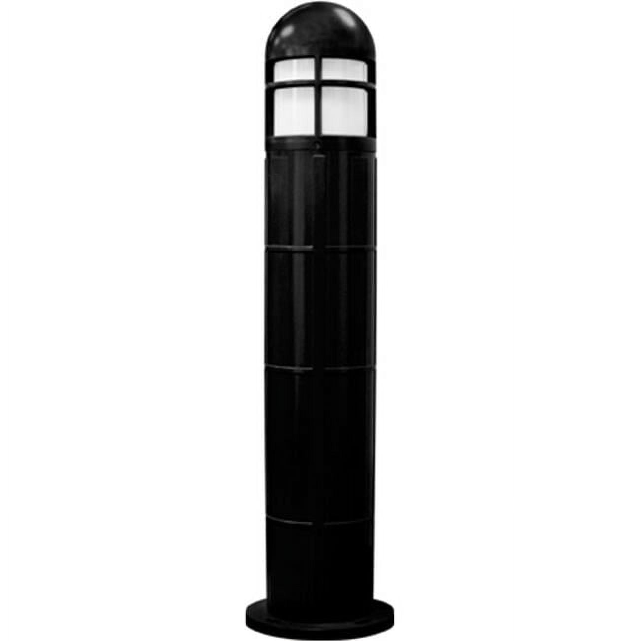 Picture of Dabmar Lighting D140-B 60W 120V Fiberglass Bollard, Black - 41.84 x 10.25 x 10.25 in.