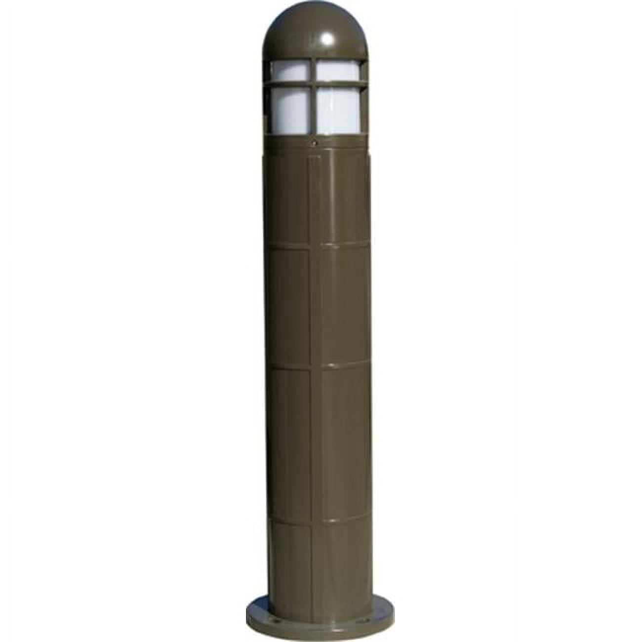 Picture of Dabmar Lighting D140-BZ 60W 120V Fiberglass Bollard, Bronze - 41.84 x 10.25 x 10.25 in.