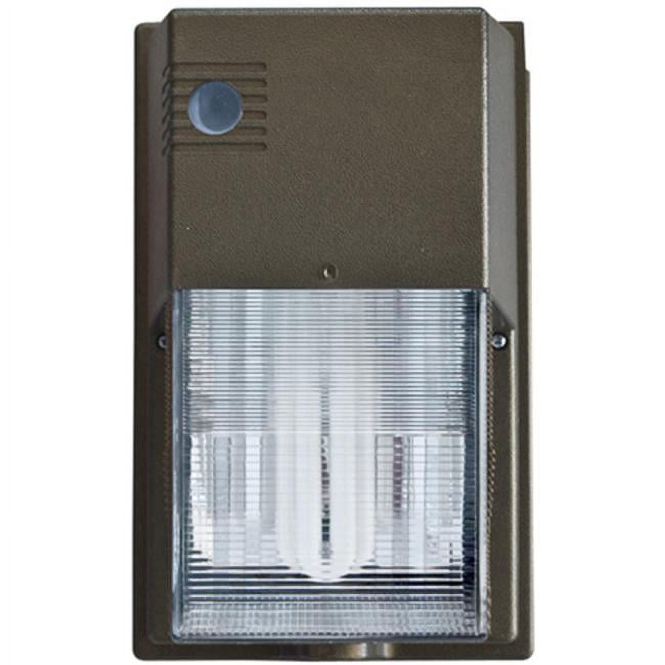 Picture of Dabmar Lighting DF6728-BZ 11 x 6.75 4.25 in. 120-277 V 52 watts Polycarbonate Surface Mounted Wall Fixture Light with PLQ26 Flourescent Lamp, Bronze