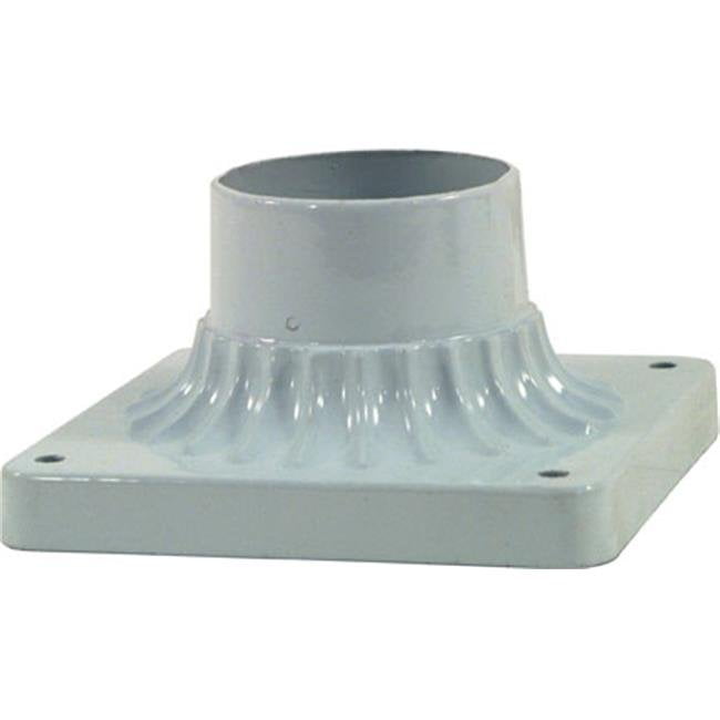Picture of Dabmar Lighting BS222-W 3 in. Pier Mount Base&#44; White