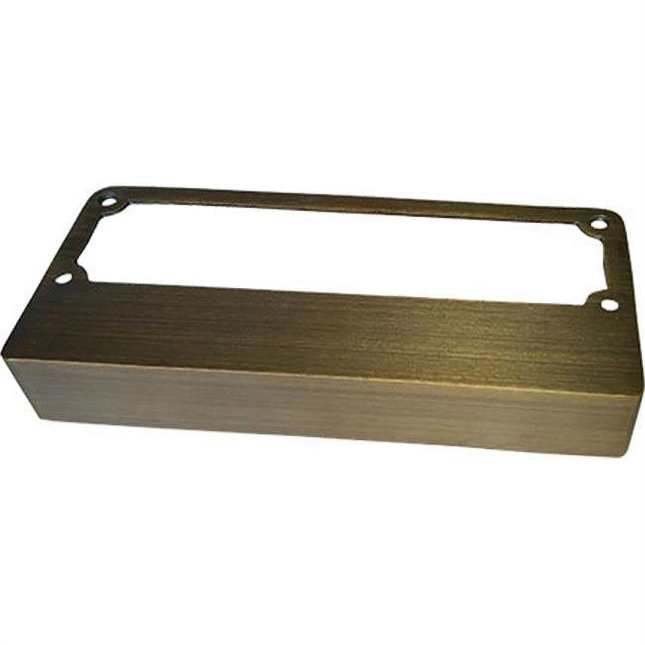 Weathered Brass 2 x 20 watts JC 12 V Cast Brass Brick Step Light, Weathered Brass