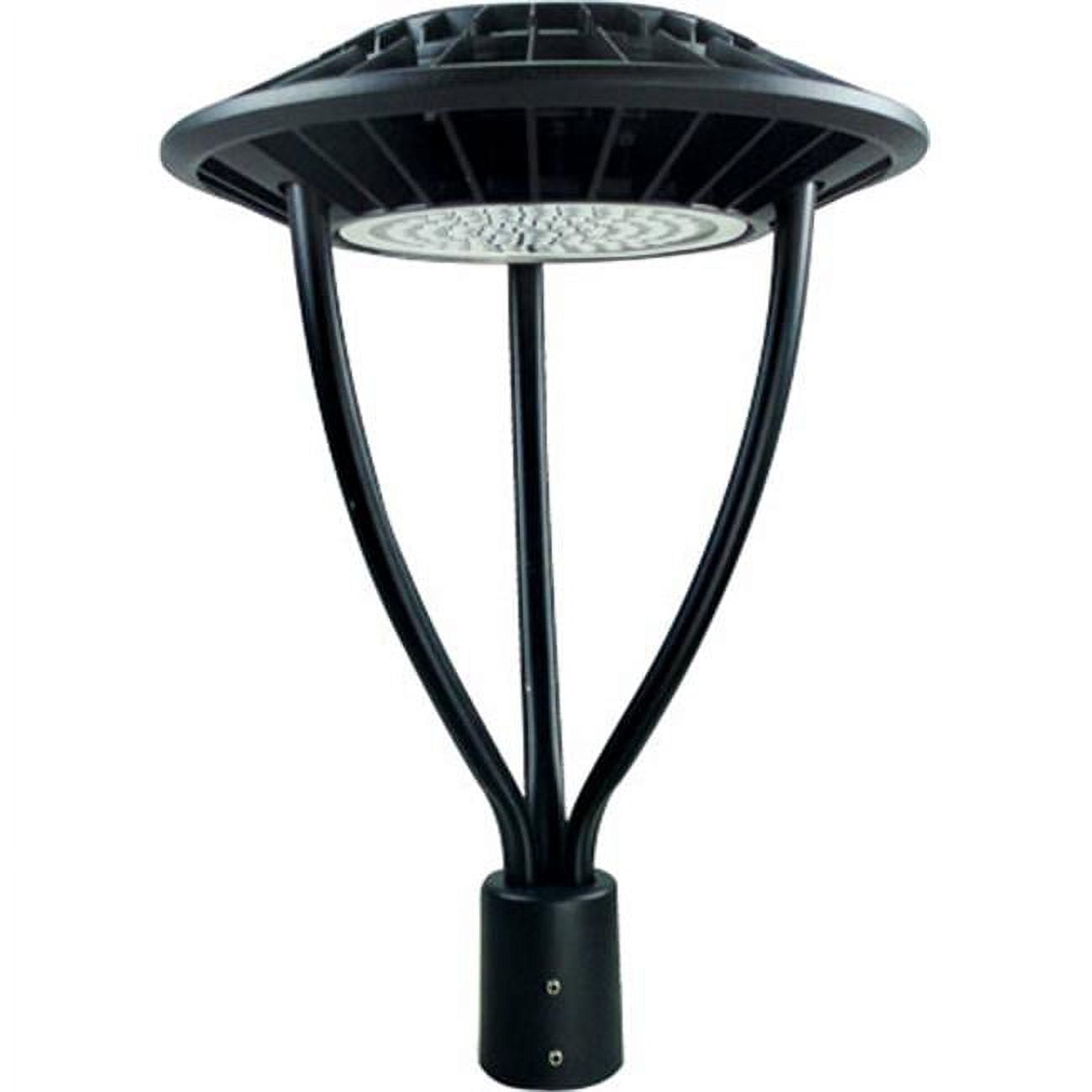 Picture of Dabmar Lighting GM575-LED80-B 80 watt 120-277 V LED Board Post Top Fixture with Pre-Wired, Black, Bronze & Verde Green