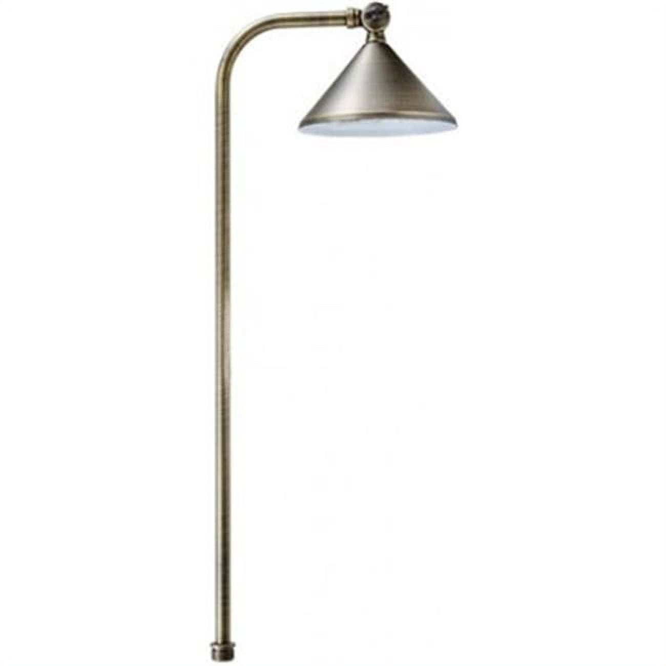 LV34-WBS 20 watt JC 12 V Solid Brass Adjustable Path Light