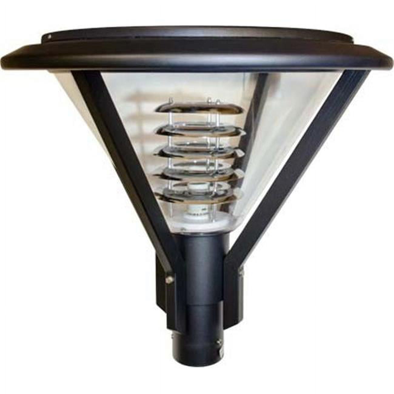 Post Top Light Fixture - 60W 120V, Bronze