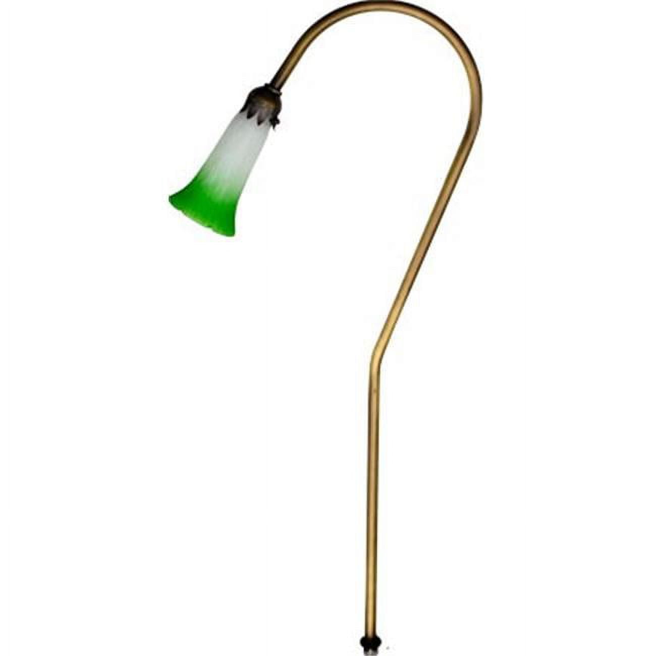 Picture of Dabmar Lighting LV-LED114-ABS-EVERGR Brass Path Light 2.5W JC-LED - 12V, Antique Brass