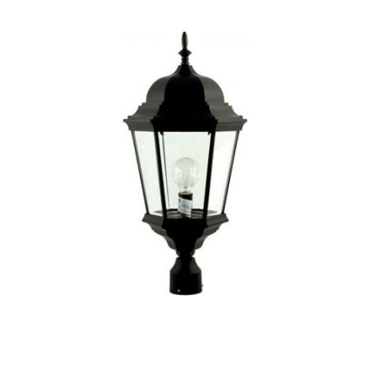Picture of Dabmar Lighting GM235-LED30-BZ Post Top Fixture with Clear Glass LED - 30W 85-265V, Bronze