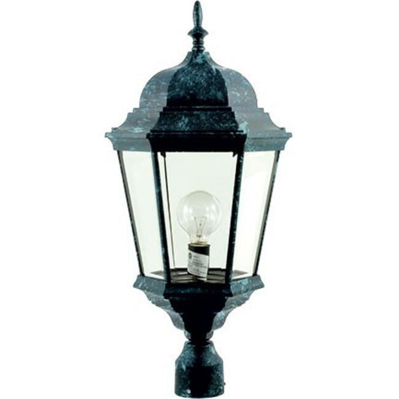 Picture of Dabmar Lighting GM236-VG Post Top Fixture with Clear Glass - 13W DL-S13-GU24 120V, Verde Green