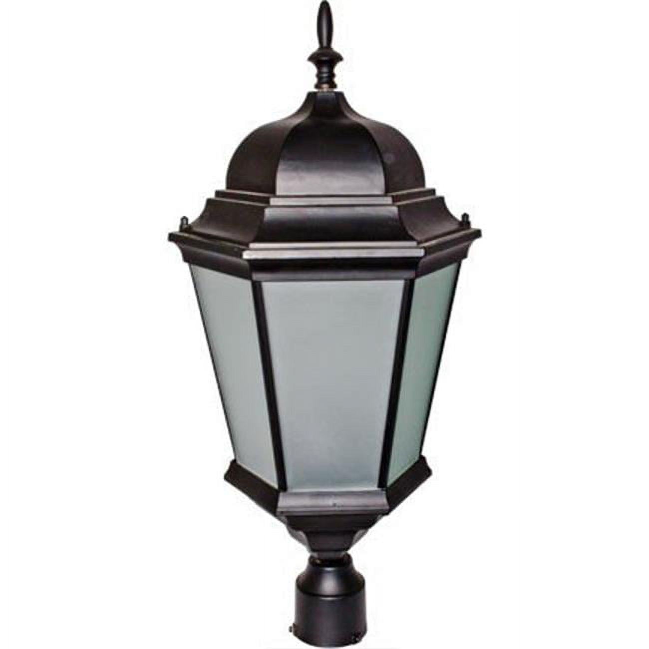 Picture of Dabmar Lighting GM236-BZ-FROST Post Top Fixture with Frosted Glass - 13W DL-S13-GU24 120V, Bronze
